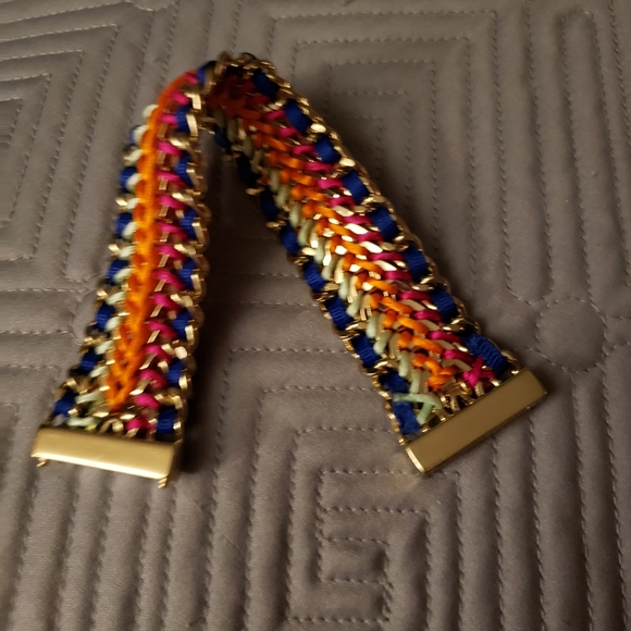 Rainbow Magnetic Clasp Vera Bradley Bracelet - Picture 3 of 5